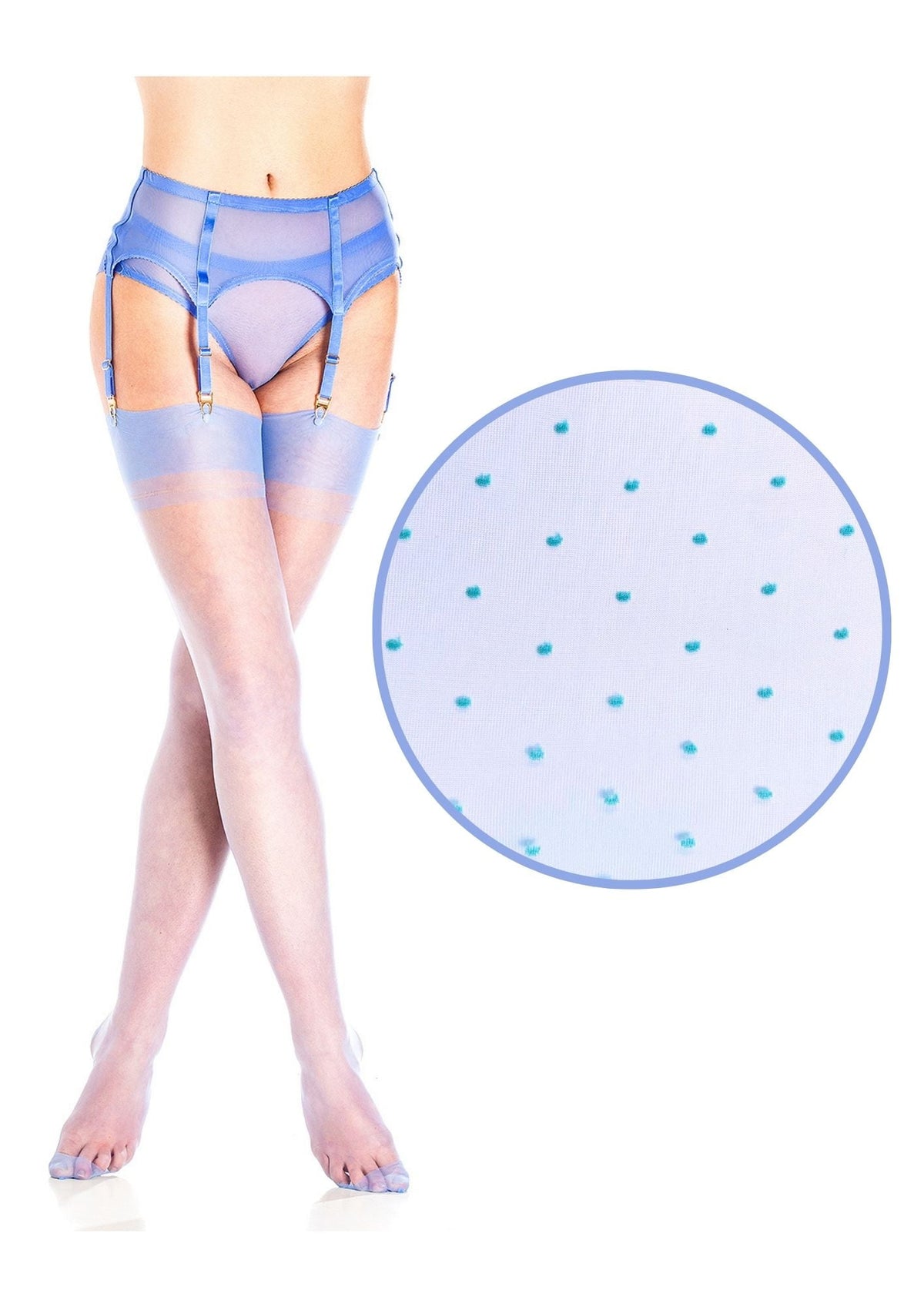Very Peri Limited Edition– Dixieland Polka Dot Stockings